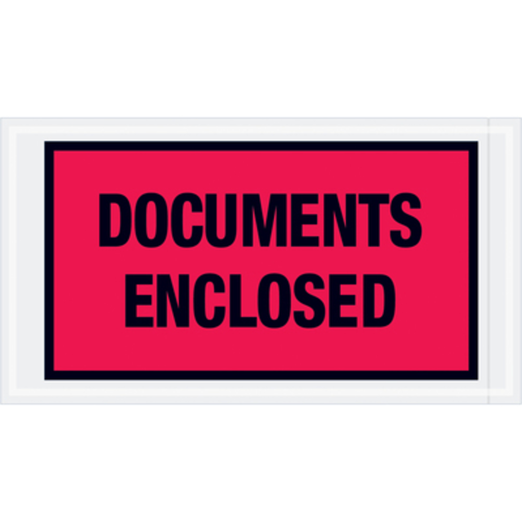 5 1/2 x 10in. Red "Documents E" E 1000/CS, Length 5.5 in, Model# PL436